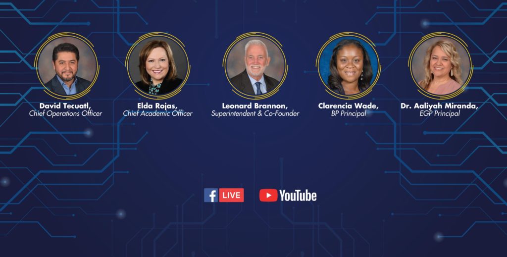 Townhall for parents via Facebook and YouTube live