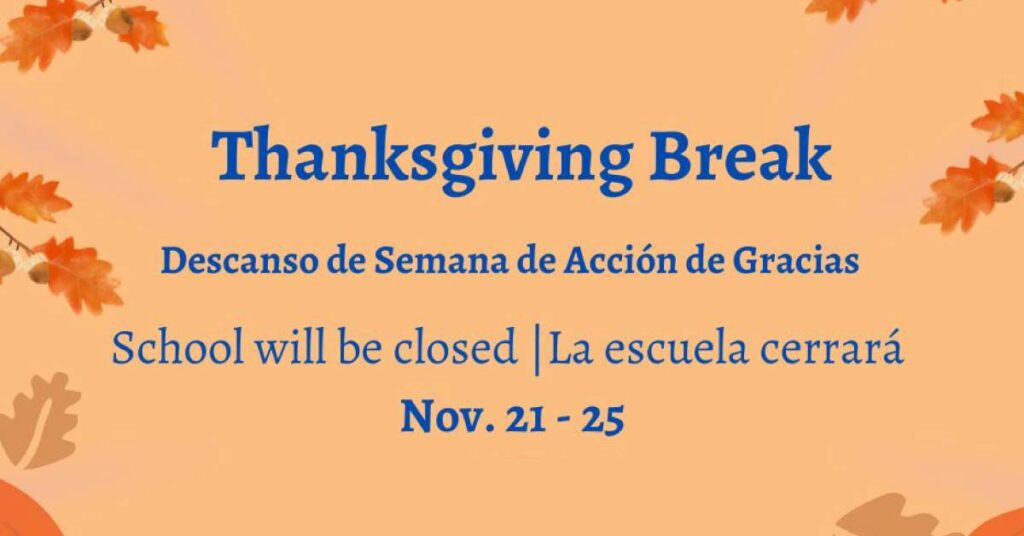 Thanksgiving break