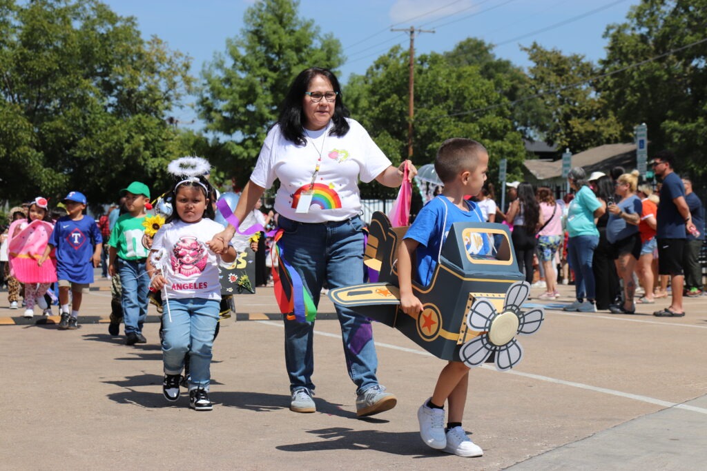 ECC Hosts Letter Day Parade for Students and Families